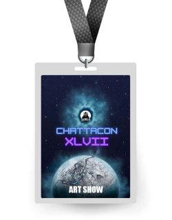 Chattacon Art Show Badge